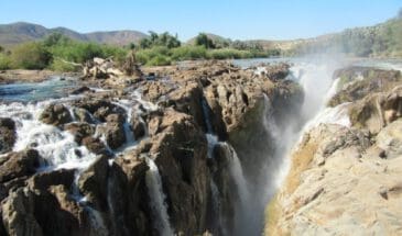 waterfall - Epupa Falls Namibia - Dusty Trails Safaris Namibia & Dusty Car Hire Namibia