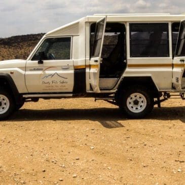 Toyota Land Cruiser Safari 9 Sitzer - Dusty Car Hire Namibia