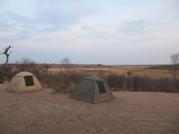 khaudum campsite in khaudum national park - Dusty Trails Safaris Namibia