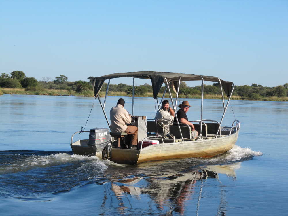 boat for a fishing trip - Dusty Trails Safaris Namibia & Dusty Car Hire Namibia