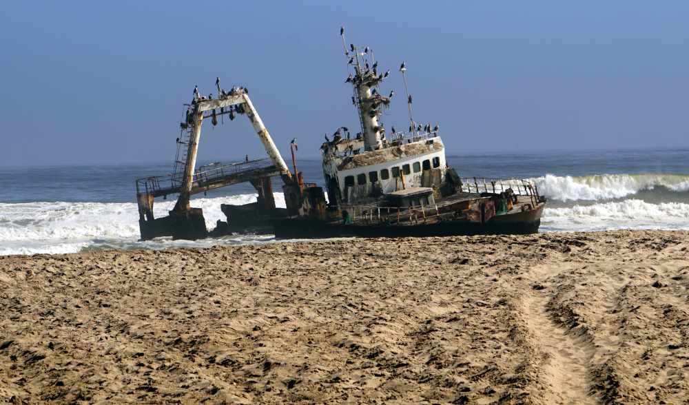 Skeleton Coast ship wreck