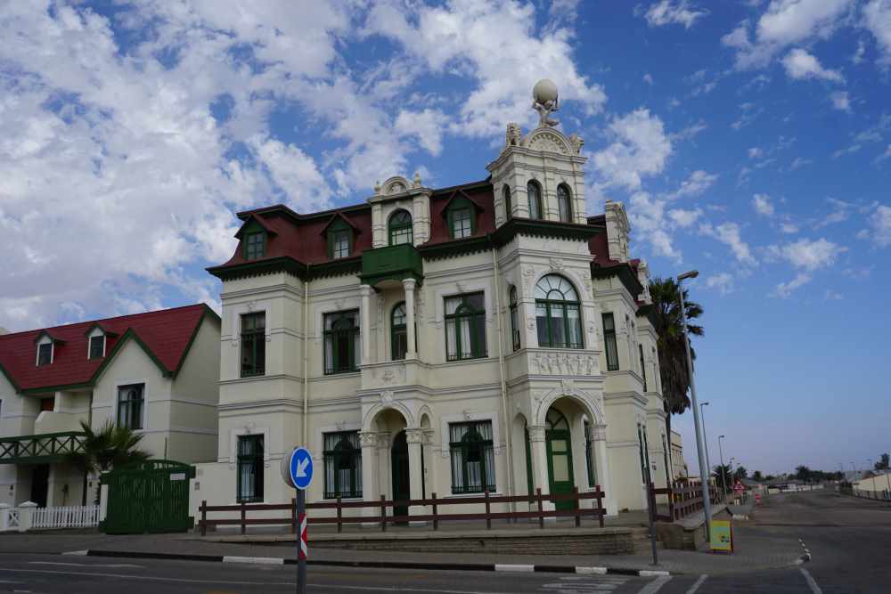 colonial building in Swakopmund